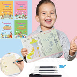 KIDYS Zauberheft - Kinderleicht Schreiben, Zeichnen, Rechnen Lernen